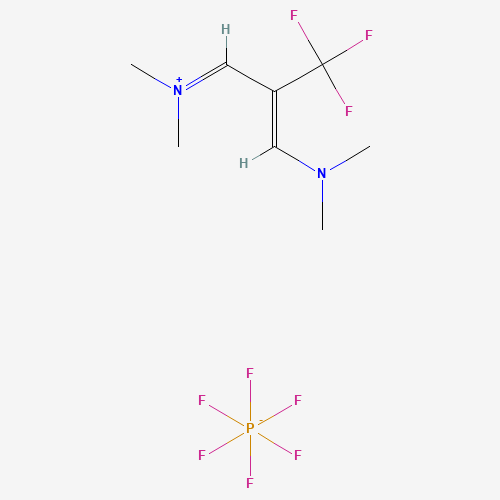291756-82-6 2-(Trifluoromethyl)-1,3-bis(dimethylamino) trimethinium hexafluorophosphate chemical structure