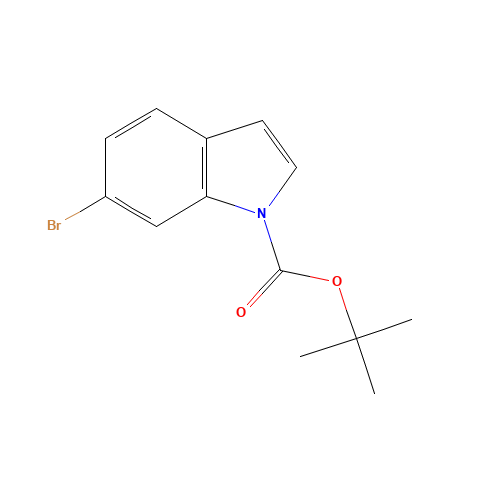 147621-26-9 tert-Butyl 6-bromo-1H-indole-1-carboxylate chemical structure