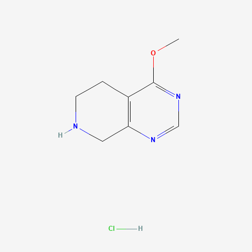 1187830-77-8 5,6,7,8-Tetrahydro-4-methoxypyrido[3,4-d]pyrimidine hydrochloride chemical structure