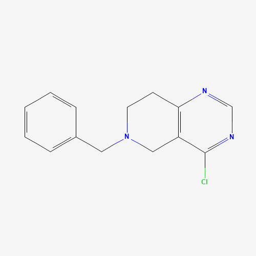 914612-23-0 6-Benzyl-4-chloro-5,6,7,8-tetrahydropyrido[4,3-d]pyrimidine chemical structure