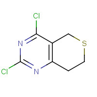 181374-43-6 2,4-Dichloro-7,8-dihydro-5H-thiopyrano[4,3-d]pyrimidine chemical structure