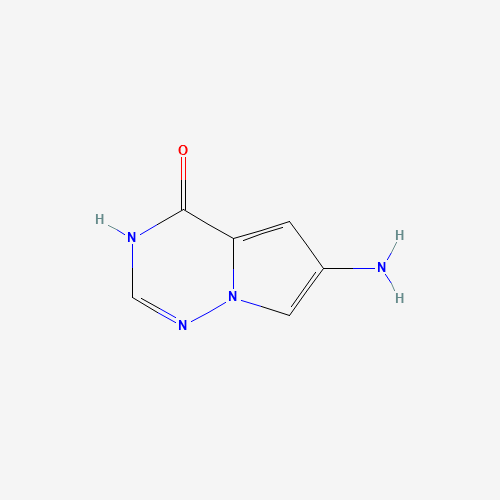1160995-01-6 6-Aminopyrrolo[1,2-f][1,2,4]triazin-4(3H)-one chemical structure