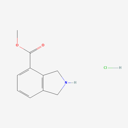 127168-90-5 Methyl isoindoline-4-carboxylate hydrochloride chemical structure