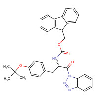 1126433-42-8 Fmoc-Tyr(tBu)-Bt chemical structure