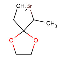 22515-81-7 2-(1-Bromoethyl)-2-ethyl-1,3-dioxolane chemical structure
