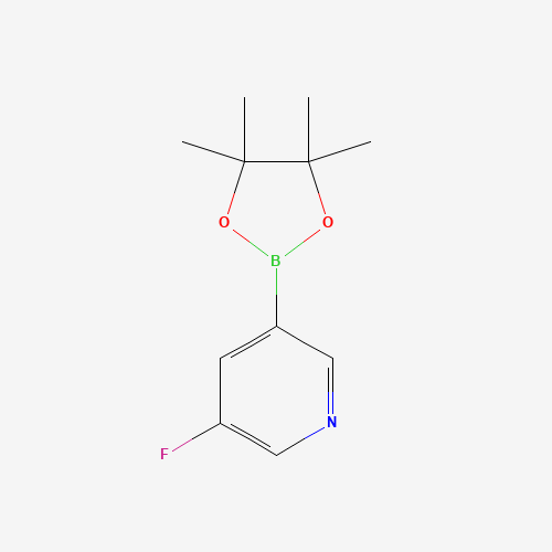 719268-92-5 3-Fluoro-5-(4,4,5,5-tetramethyl-1,3,2-dioxaborolan-2-yl)pyridine chemical structure