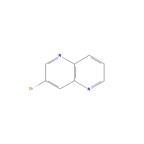 17965-71-8 3-Bromo-1,5-naphthyridine chemical structure