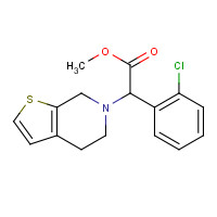 144457-43-2 Methyl 2-(2-chlorophenyl)-2-(4,5-dihydrothieno-[2,3-c]pyridin-6(7H)-yl)acetate chemical structure