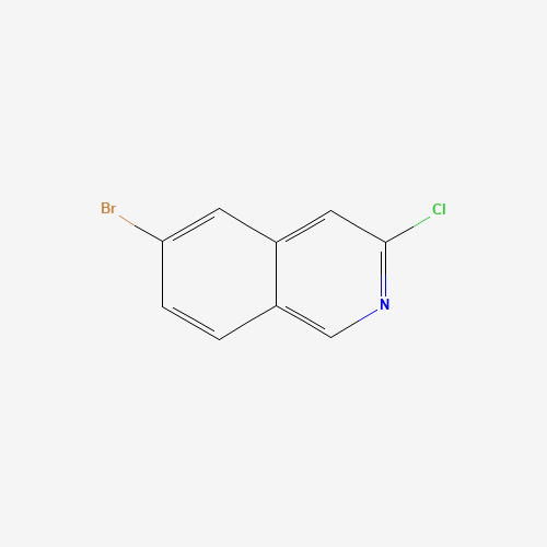 552331-06-3 6-Bromo-3-chloroisoquinoline chemical structure