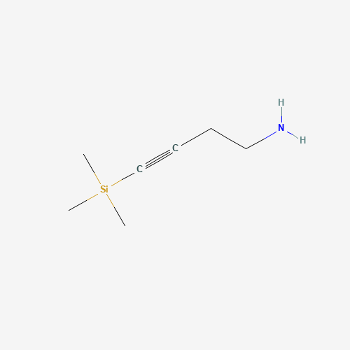 183208-71-1 4-(Trimethylsilyl)-3-butyn-1-amine chemical structure