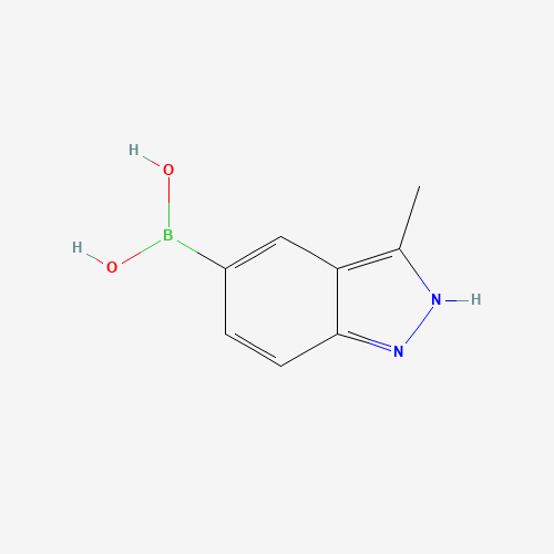 1245816-25-4 3-Methyl-1H-indazole-5-boronic acid chemical structure