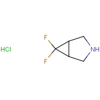 1215166-78-1 6,6-Difluoro-3-azabicyclo[3.1.0]hexane hydrochloride chemical structure
