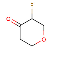 624734-19-6 3-Fluorodihydro-2H-pyran-4(3H)-one chemical structure