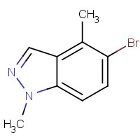 1159511-80-4 5-Bromo-1,4-dimethyl-1H-indazole chemical structure