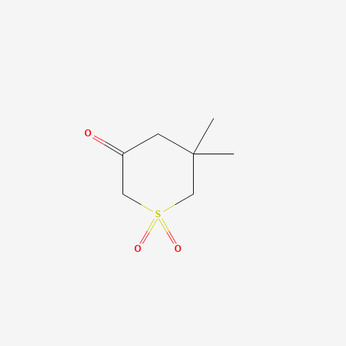1049093-43-7 Dihydro-5,5-dimethyl-2H-thiopyran-3(4H)-one-1,1-dioxide chemical structure