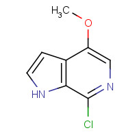 446284-32-8 7-Chloro-4-methoxy-1H-pyrrolo[2,3-c]pyridine chemical structure