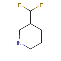 1093759-69-3 3-Difluoromethylpiperidine hydrochloride chemical structure