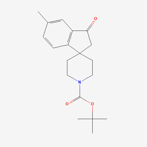 948033-85-0 tert-Butyl 5-methyl-3-oxo-2,3-dihydrospiro-[indene-1,4'-piperidine]-1'-carboxylate chemical structure