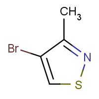 930-42-7 4-Bromo-3-methylisothiazole chemical structure