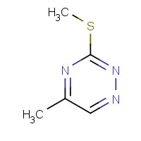 28735-24-2 5-Methyl-3-(methylthio)-1,2,4-triazine chemical structure