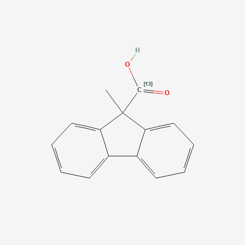1285695-14-8 [13C]-9-Methylfluorene-9-carboxylic acid chemical structure