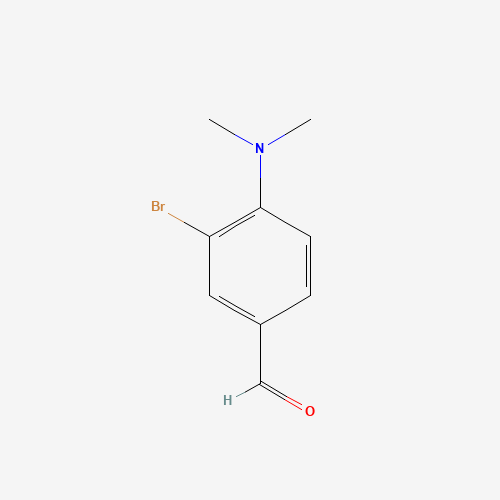 56479-63-1 3-Bromo-4-(dimethylamino)benzaldehyde chemical structure