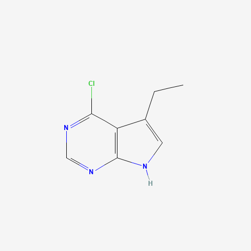 1004992-44-2 4-Chloro-5-ethyl-7H-pyrrolo[2,3-d]pyrimidine chemical structure