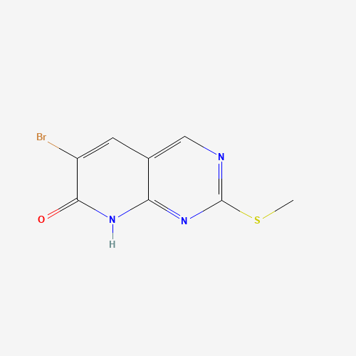 352328-87-1 6-Bromo-2-(methylthio)pyrido[2,3-d]pyrimidin-7(8H)-one chemical structure
