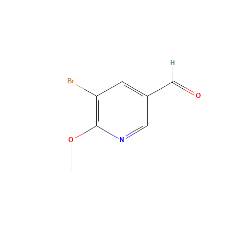 65873-73-6 5-Bromo-6-methoxynicotinaldehyde chemical structure