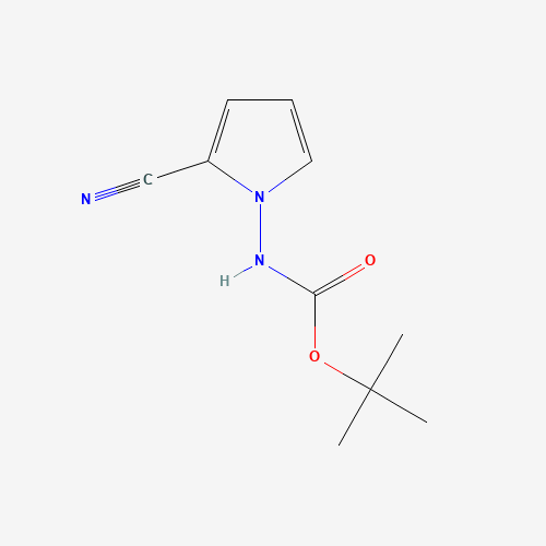937046-96-3 tert-Butyl 2-cyano-1H-pyrrol-1-ylcarbamate chemical structure