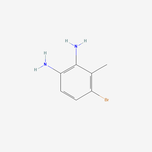 952511-74-9 4-Bromo-3-methylbenzene-1,2-diamine chemical structure