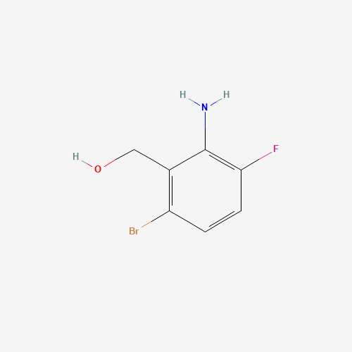 1227958-14-6 (2-Amino-6-bromo-3-fluorophenyl)methanol chemical structure