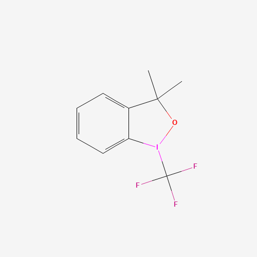 887144-97-0 1,3-Dihydro-3,3-dimethyl-1-(trifluoromethyl)-1,2-benziodoxole chemical structure