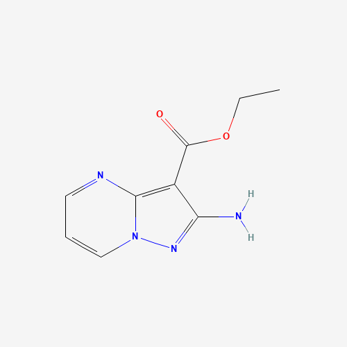 1260169-02-5 Ethyl 2-aminopyrazolo[1,5-a]-pyrimidine-3-carboxylate chemical structure