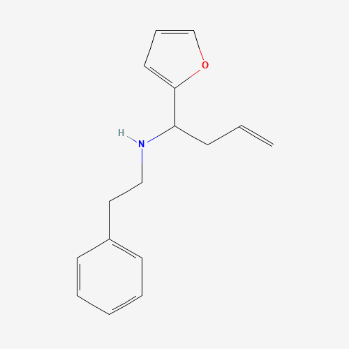 436088-82-3 1-(2-Furyl)-N-(2-phenylethyl)-3-buten-1-amine chemical structure