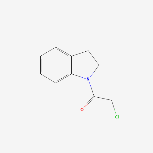17133-48-1 2-Chloro-1-(2,3-dihydro-1H-indol-1-yl)ethanone chemical structure