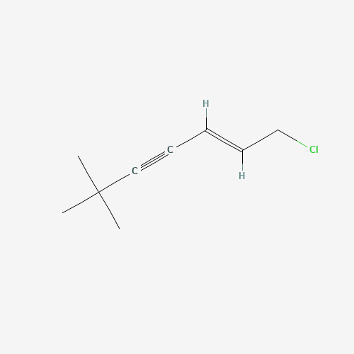 126764-17-8 (2E)-1-Chloro-6,6-dimethyl-2-hepten-4-yne chemical structure