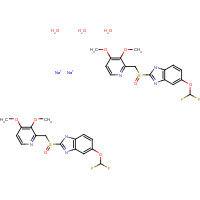 164579-32-2 PantoprazoleSodiumSesqui hydrate chemical structure