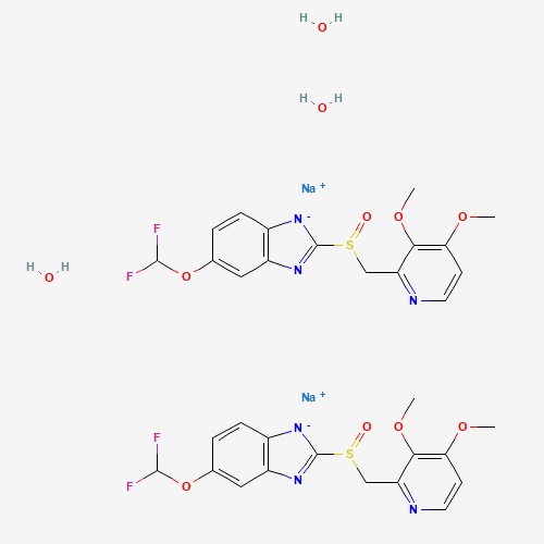 164579-32-2 PantoprazoleSodiumSesqui hydrate chemical structure