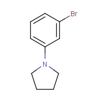219928-13-9 1-(3-Bromophenyl)pyrrolidine chemical structure