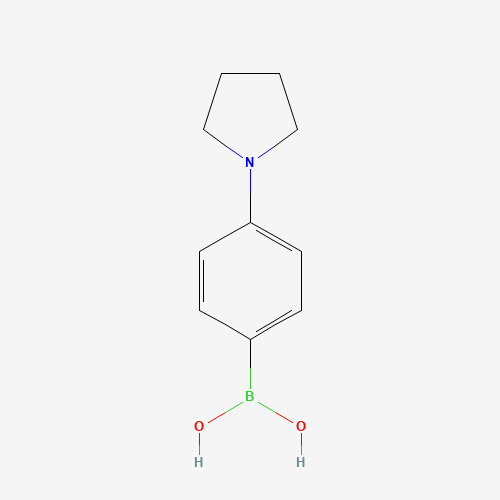 229009-41-0 4-(Pyrrolidino)phenylboronic acid chemical structure