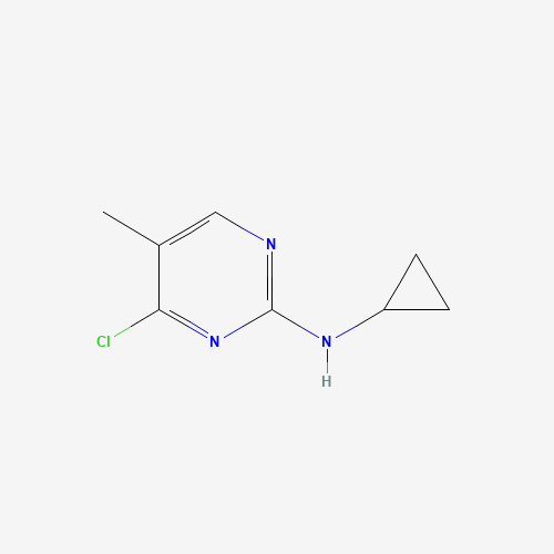 1289385-24-5 4-Chloro-N-cyclopropyl-5-methyl-2-pyrimidinamine chemical structure