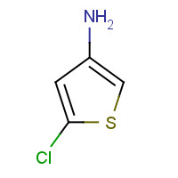 123403-75-8 3-Thiophenamine, 5-chloro- chemical structure