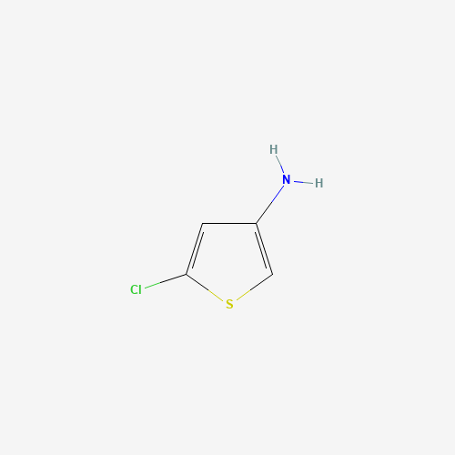 123403-75-8 3-Thiophenamine, 5-chloro- chemical structure