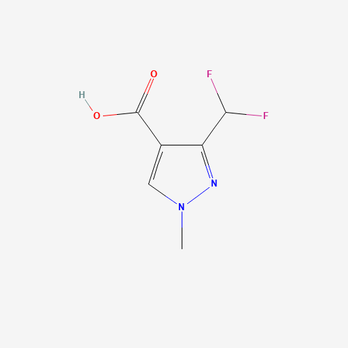 176969-34-9 3-(Difluoromethyl)-1-methyl-1H-pyrazole-4-carboxylic acid chemical structure