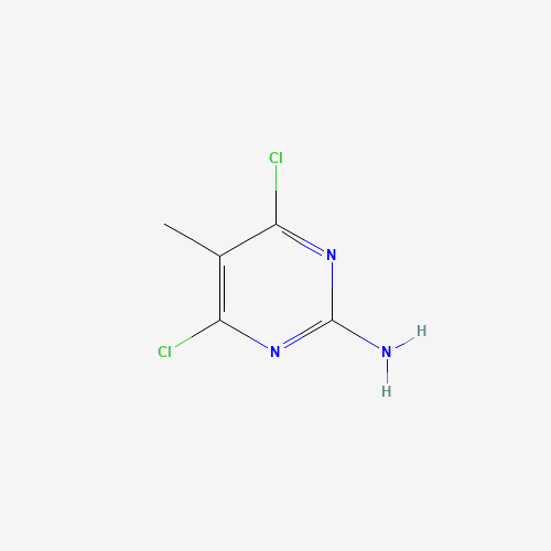 7153-13-1 4,6-Dichloro-5-methyl-2-pyrimidinamine chemical structure