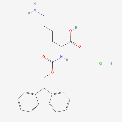 201002-47-3 FMOC-D-LYS-OH HCL chemical structure