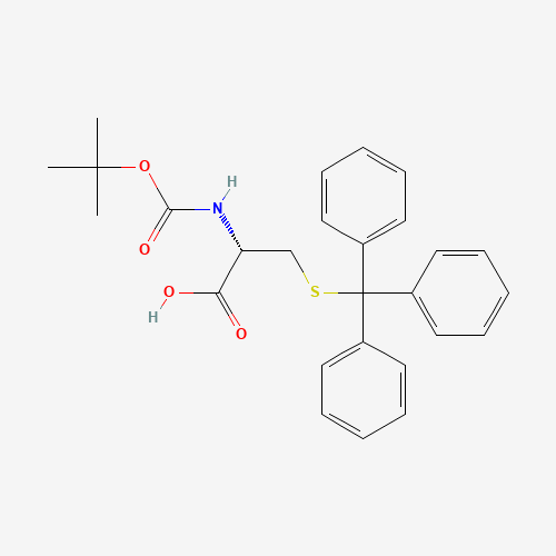 87494-13-1 Boc-S-trityl-D-cysteine chemical structure