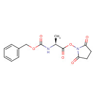3401-36-3 Z-ALA-OSU chemical structure