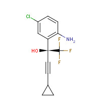 209414-27-7 (S)-1-(2-Amino-5-chlorophenyl)-1-(trifluoromethyl)-3-cyclopropyl-2-propyn-1-ol chemical structure